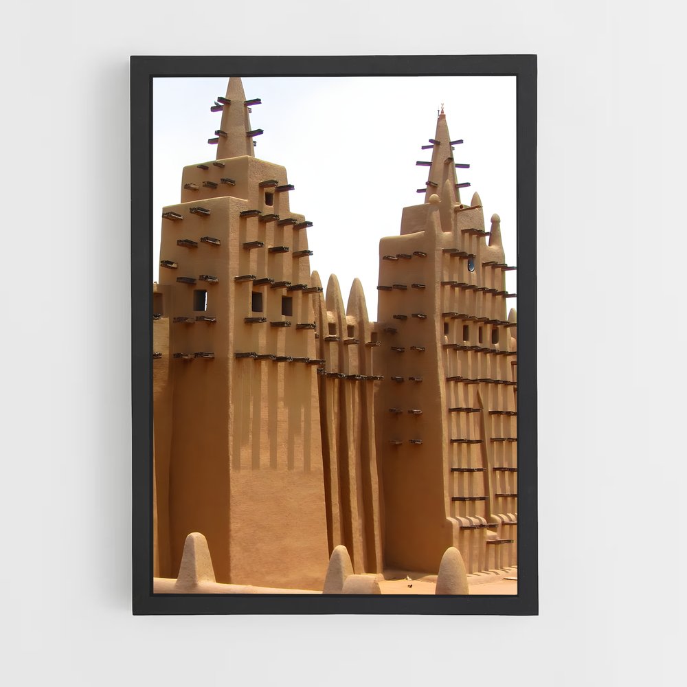 ap-great mosque djenne-1 cadre Noir