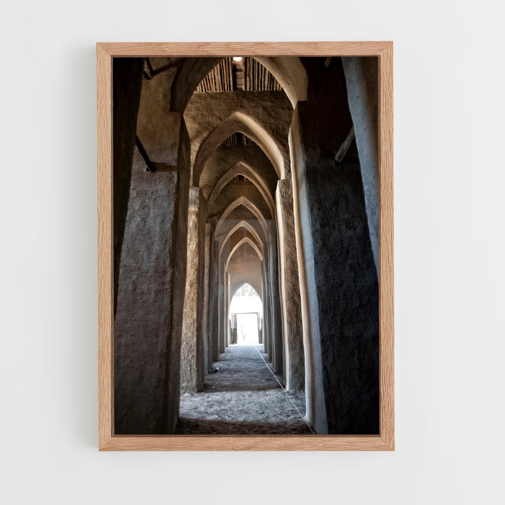 ap-great mosque djenne-3 cadre Bois clair