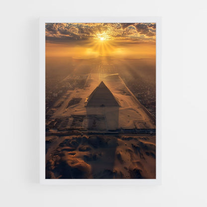 ap-great pyramid of giza-5 cadre Blanc