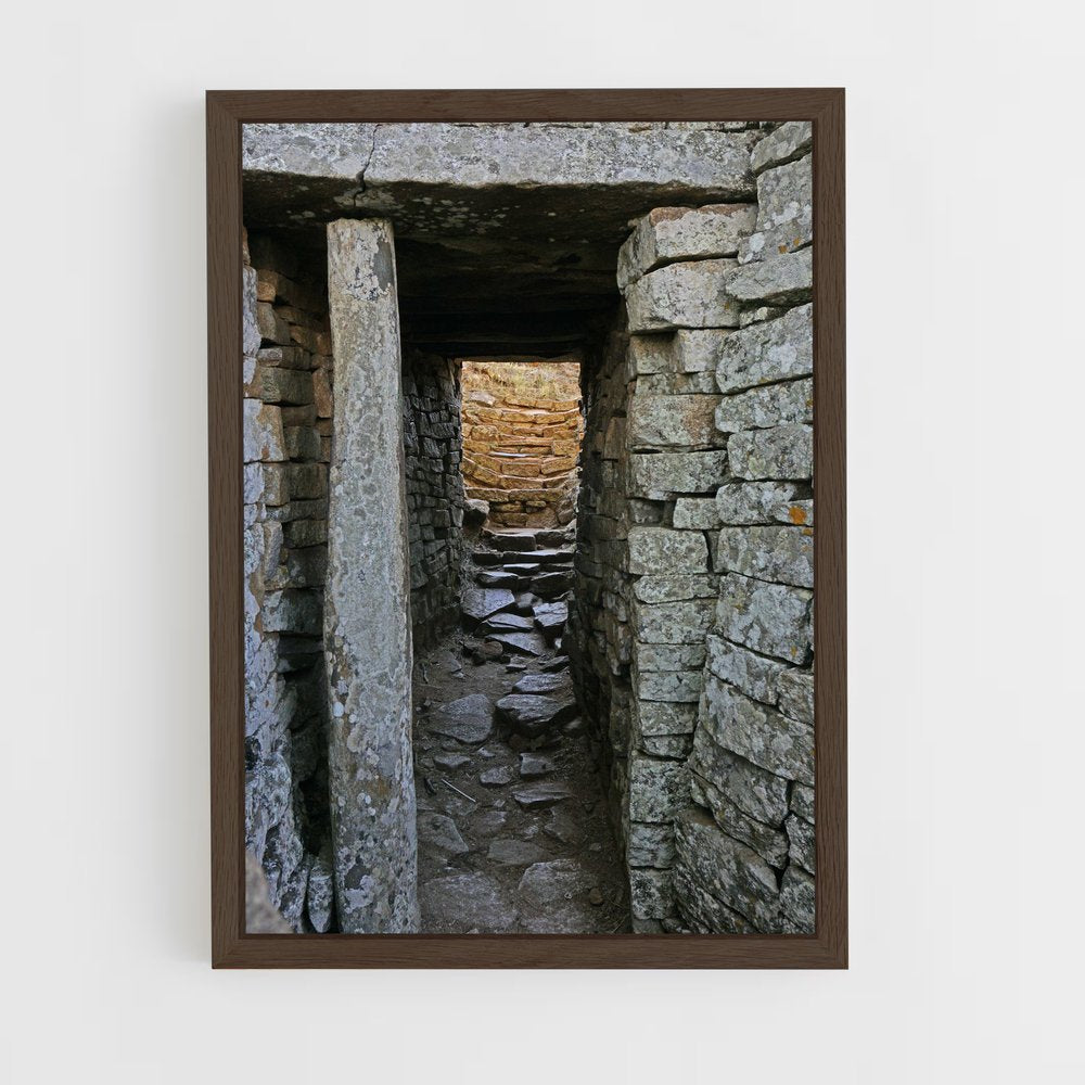ap-great zimbabwe ruins-2 cadre Bois foncé