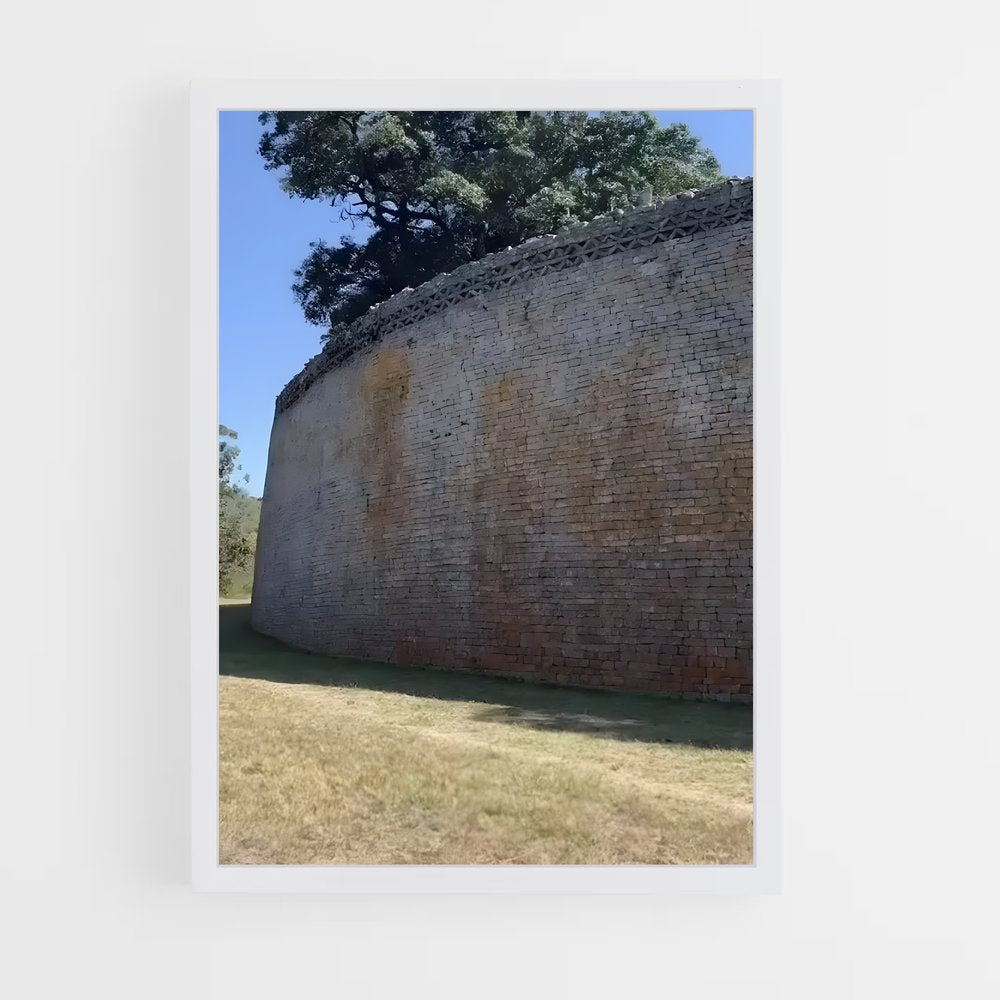 ap-great zimbabwe ruins-3 cadre Blanc