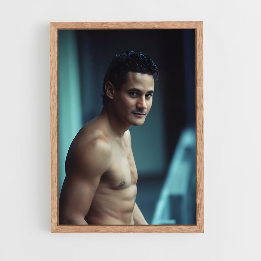 ap-greg louganis-2 cadre Bois clair