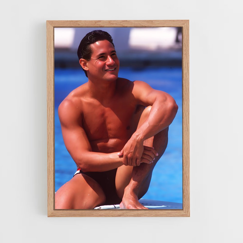 ap-greg louganis-3 cadre Bois clair