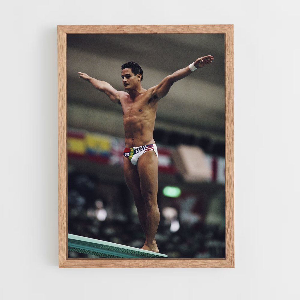 ap-greg louganis-5 cadre Bois clair