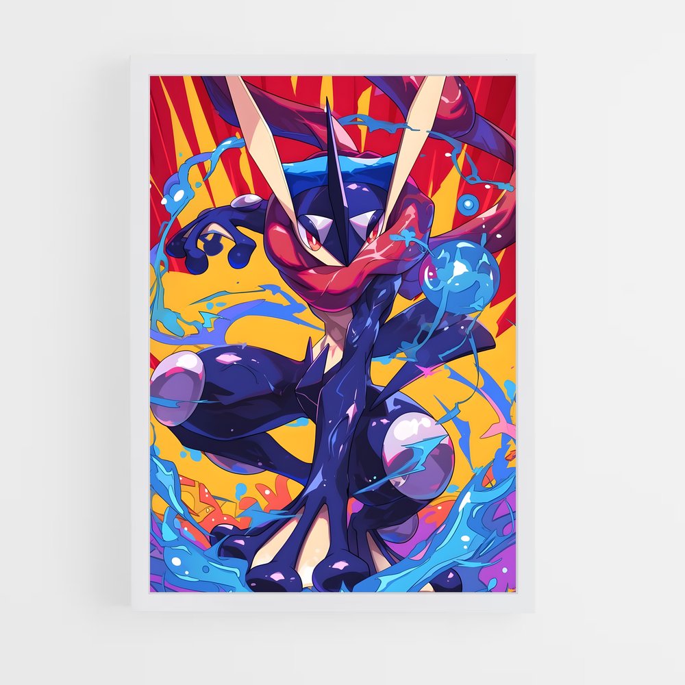 ap-greninja-1 cadre Blanc
