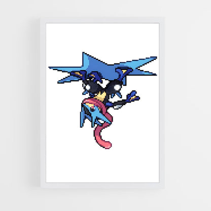 ap-greninja-6 cadre Blanc