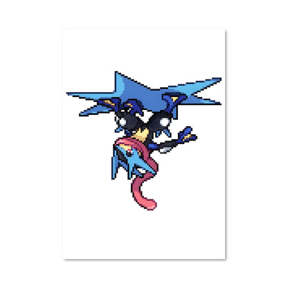 Poster Pixel Greninja