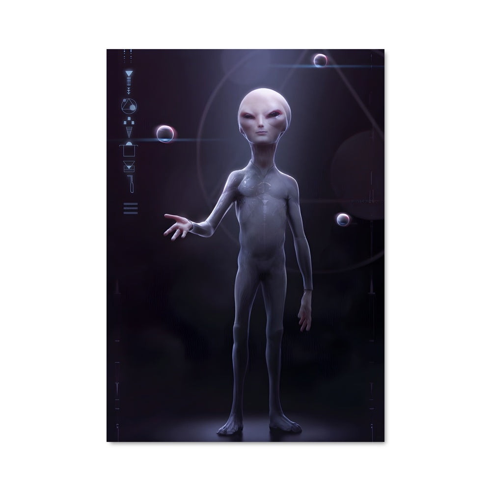 Poster Lumière Extraterrestre
