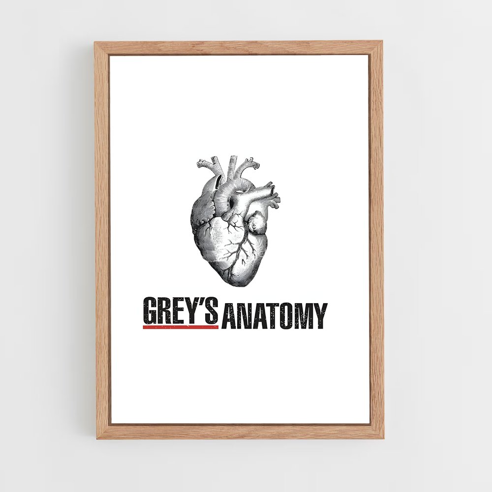 ap-greys anatomy-2 cadre Bois clair