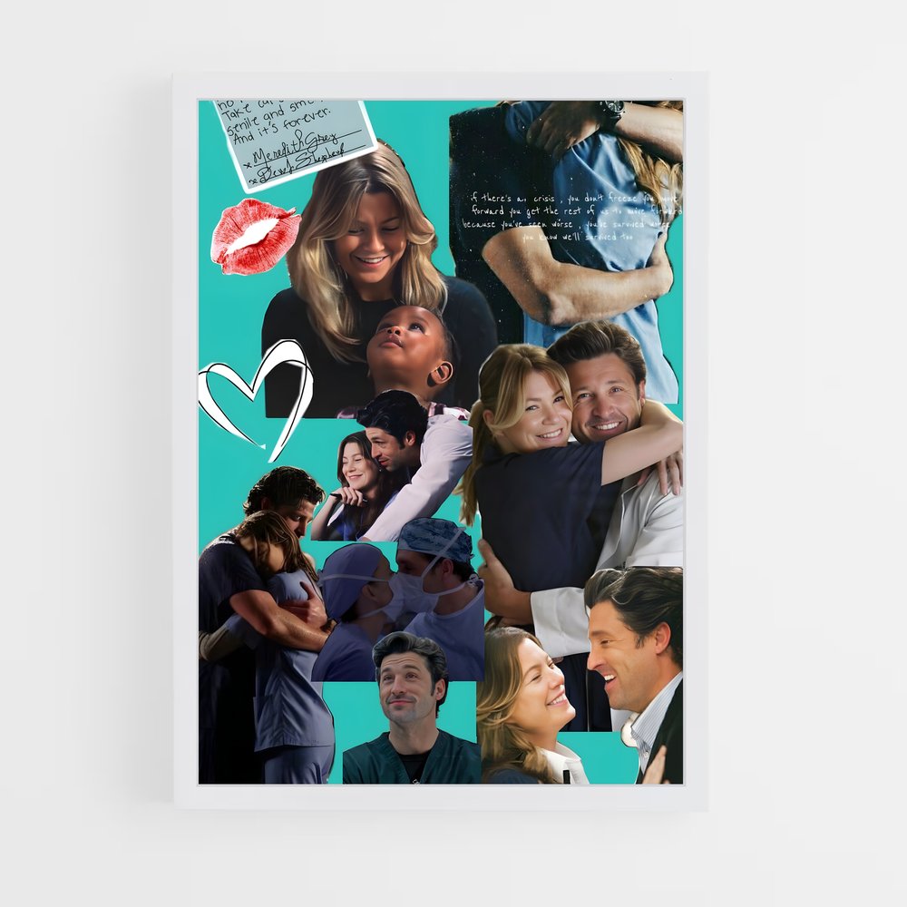 ap-greys anatomy-3 cadre Blanc