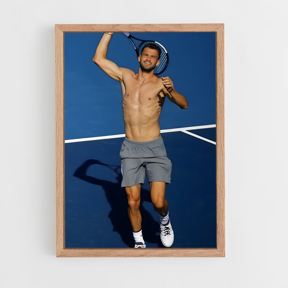 ap-grigor dimitrov-1 cadre Bois clair