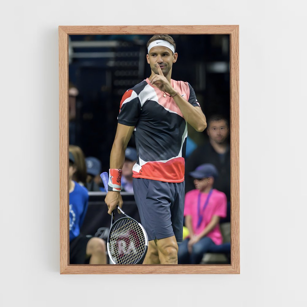 ap-grigor dimitrov-2 cadre Bois clair
