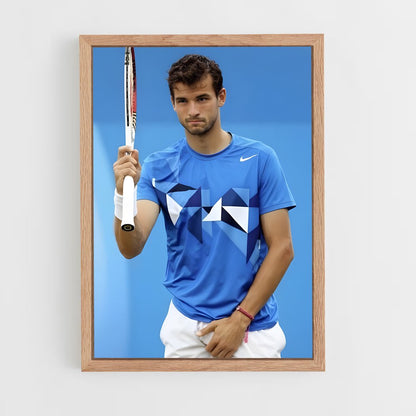 ap-grigor dimitrov-3 cadre Bois clair