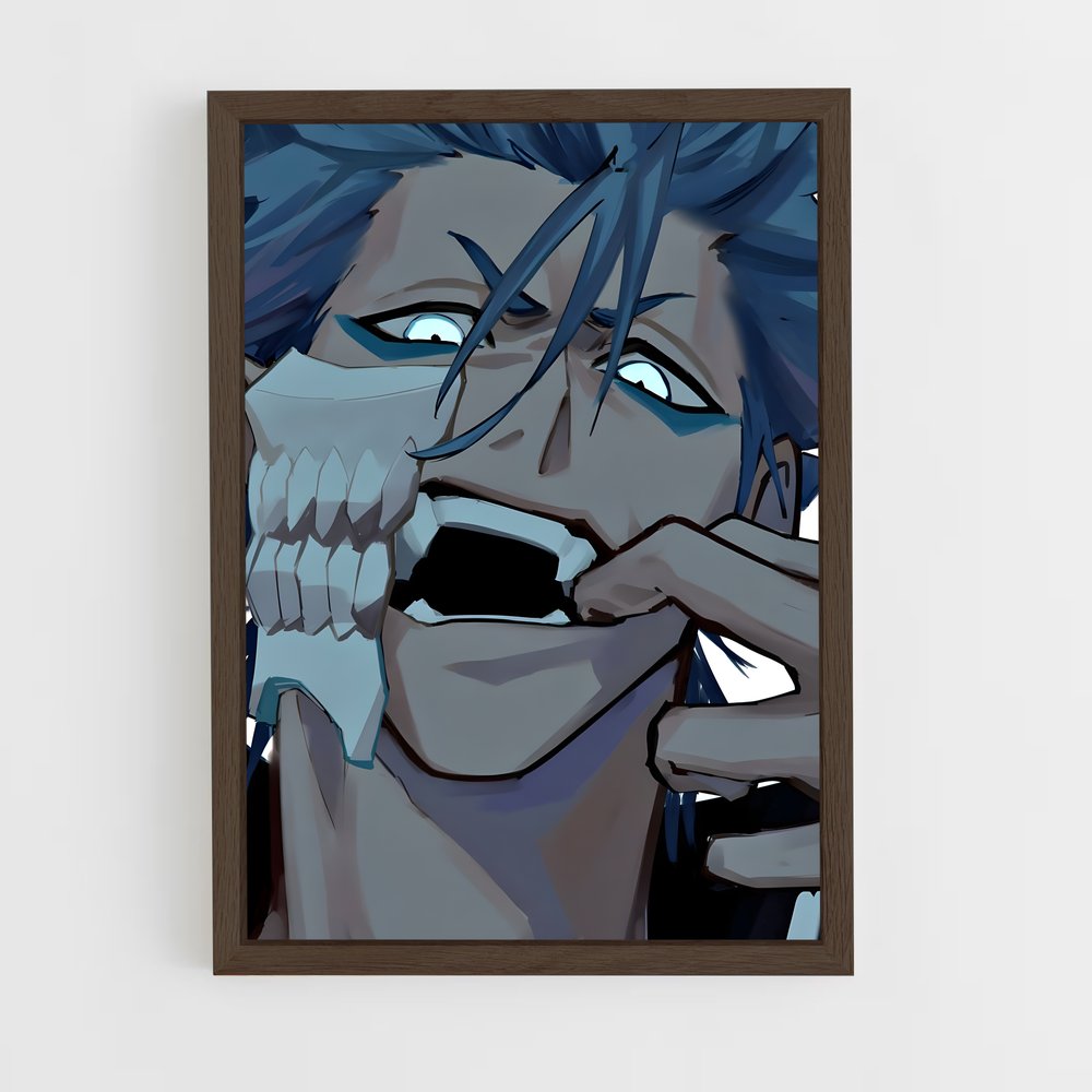 ap-grimmjow jaegerjaquez-4 cadre Bois foncé