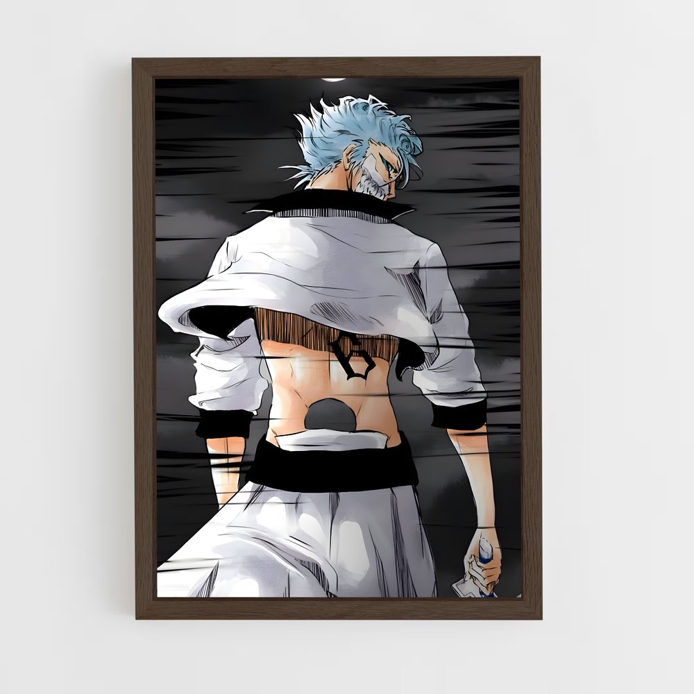 ap-grimmjow jaegerjaquez-6 cadre Bois foncé