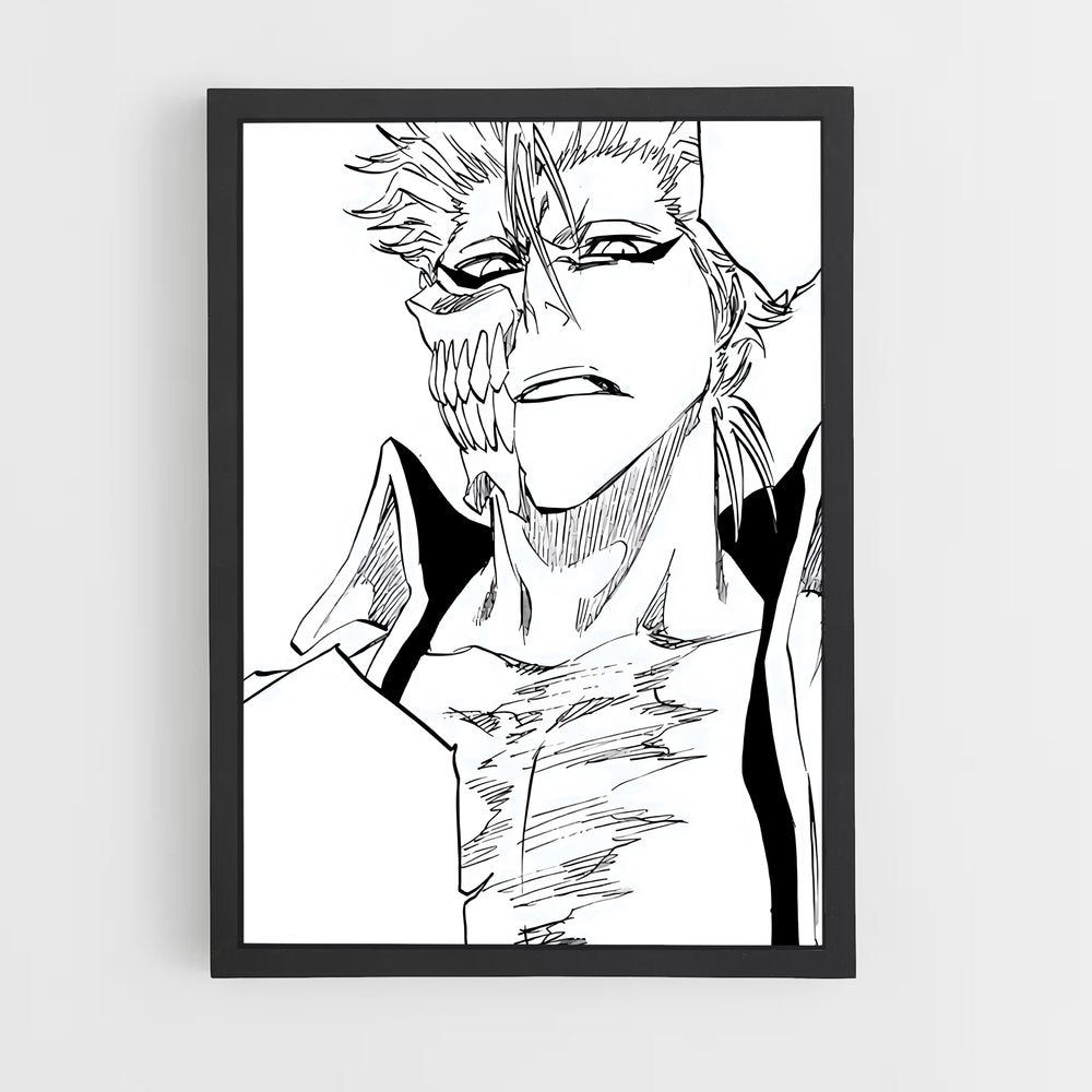 ap-grimmjow jaegerjaquez-8 cadre Noir