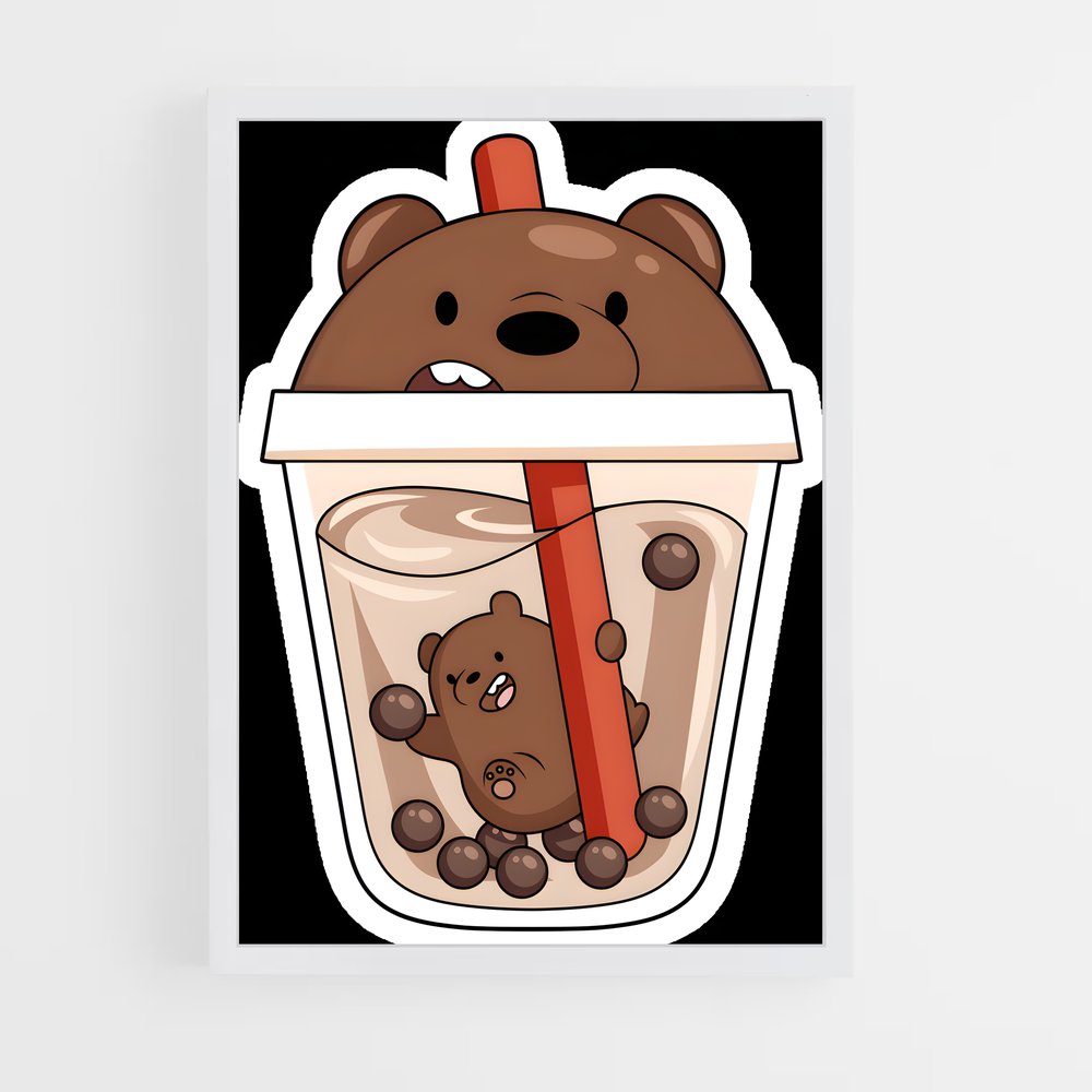 ap-grizzly we bare bears-1 cadre Blanc