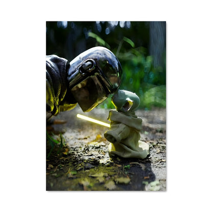 Poster Jedi Tortue