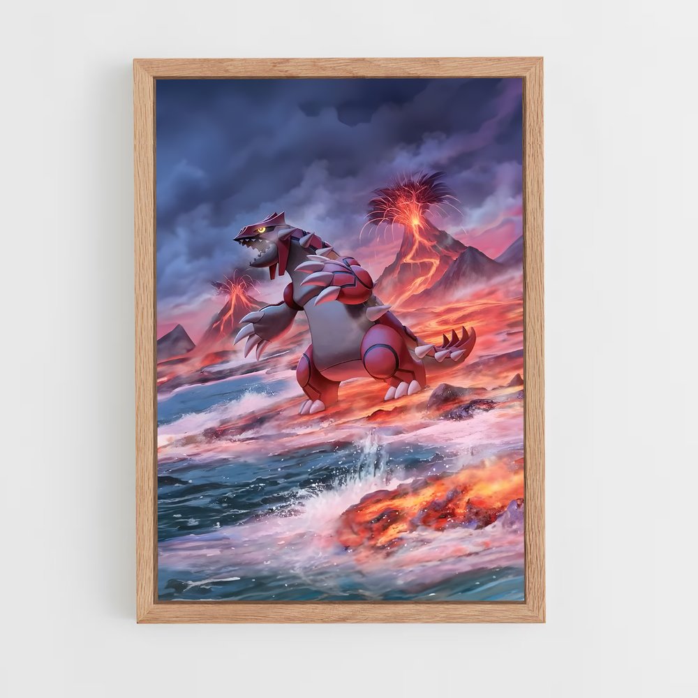 ap-groudon-1 cadre Bois clair