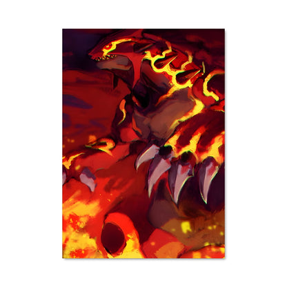 Poster Flamboiement de Groudon