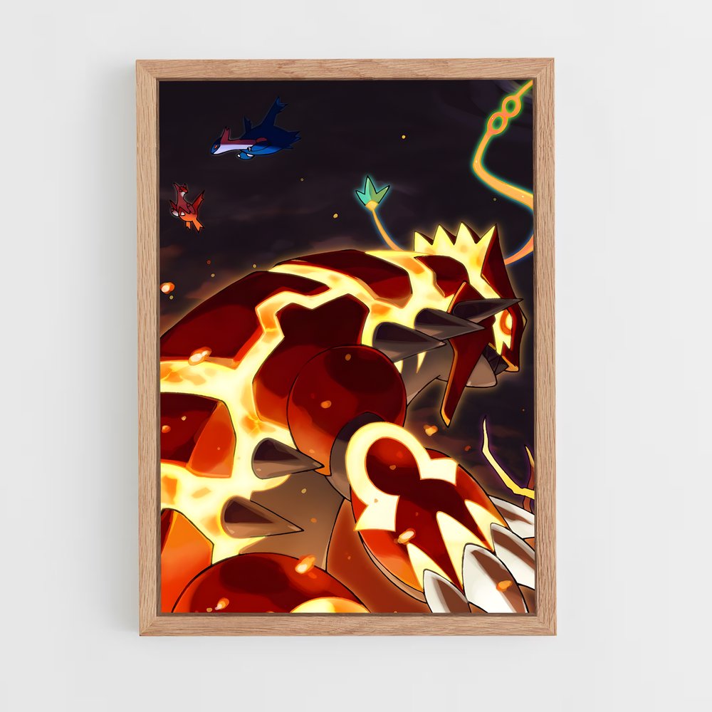 ap-groudon-8 cadre Bois clair