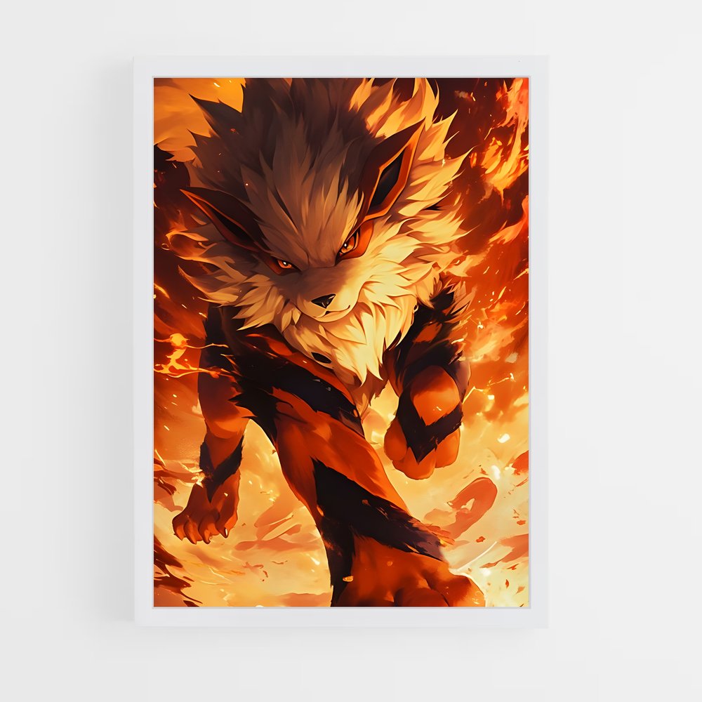 ap-growlithe-1 cadre Blanc