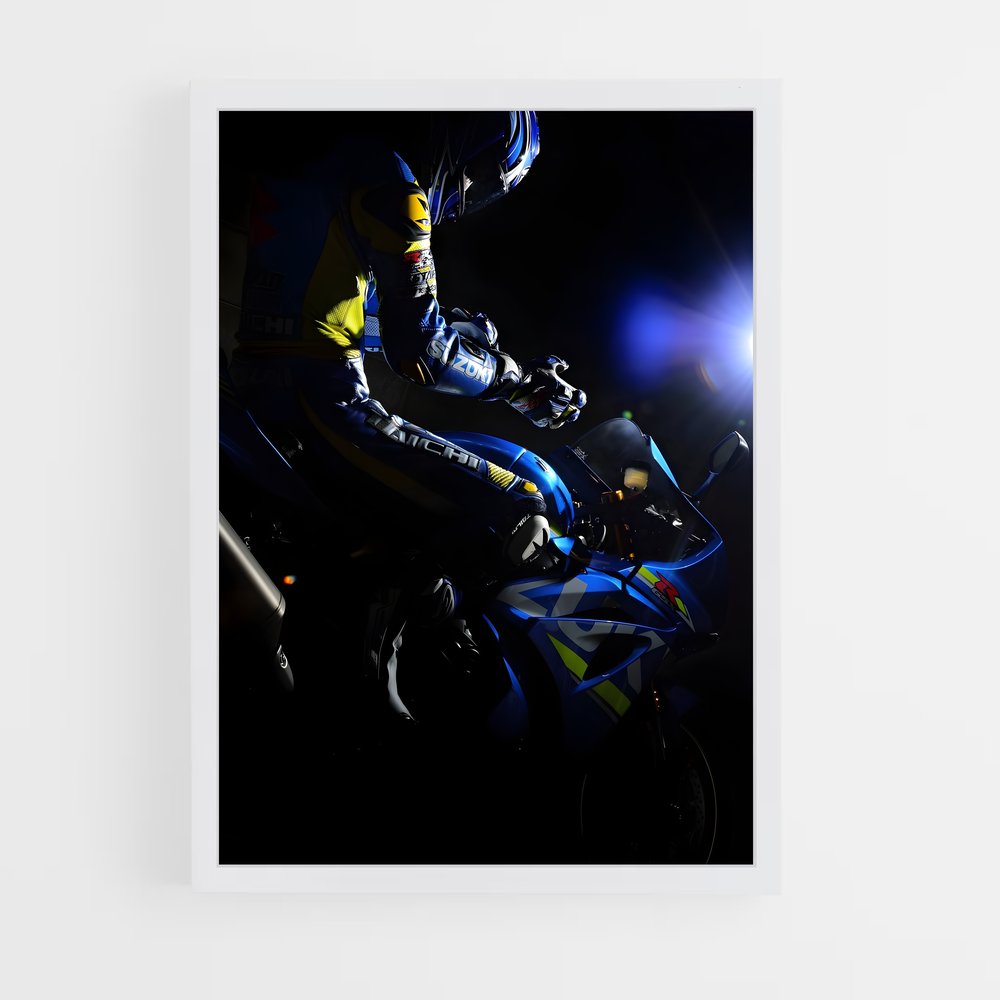 ap-gsx-r1000r-3 cadre Blanc