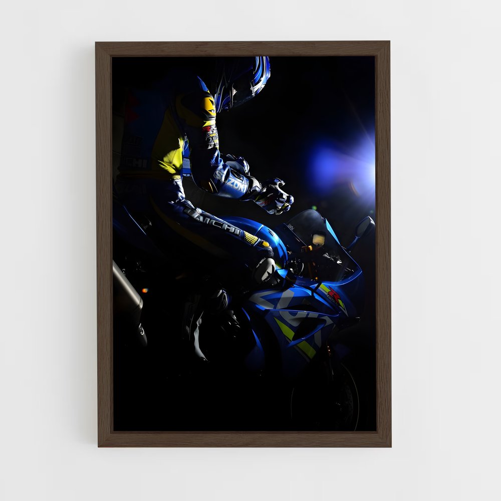 ap-gsx-r1000r-3 cadre Bois foncé