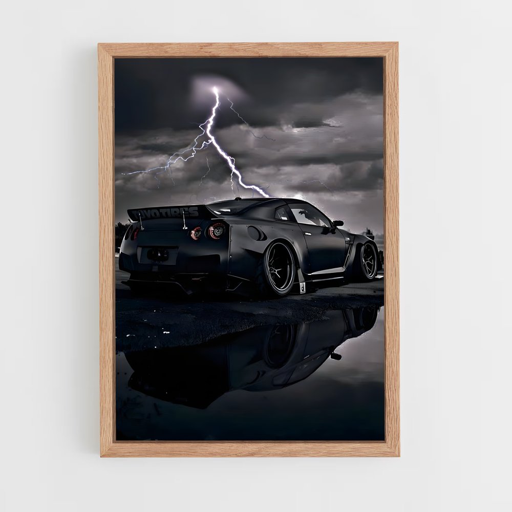 ap-gt-r r35-1 cadre Bois clair