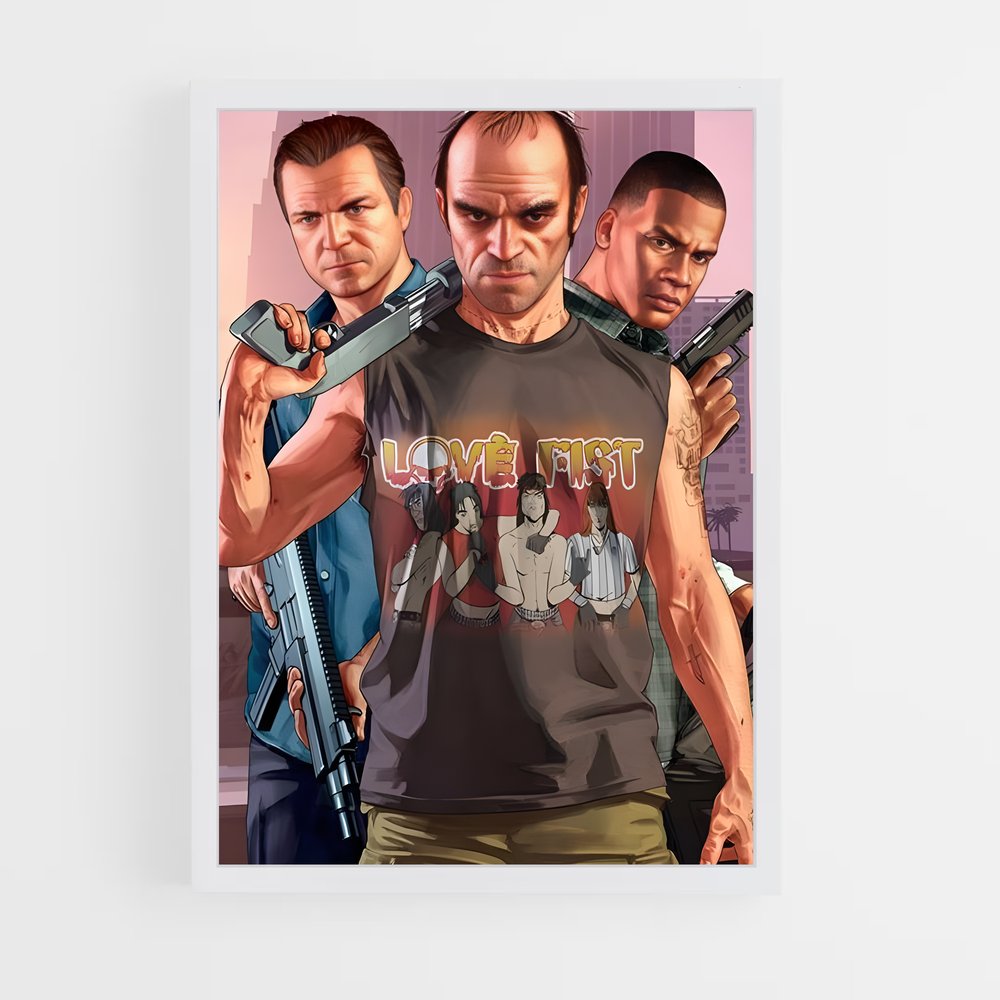 ap-gta v-2 cadre Blanc