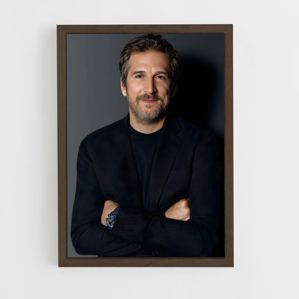 ap-guillaume canet-3 cadre Bois foncé