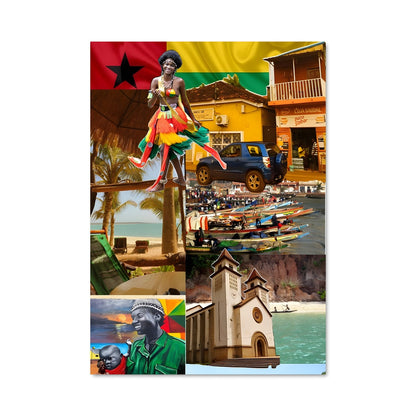 Poster Voyage en Guinée-Bissau