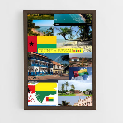 ap-guinea bissau-1 cadre Bois foncé