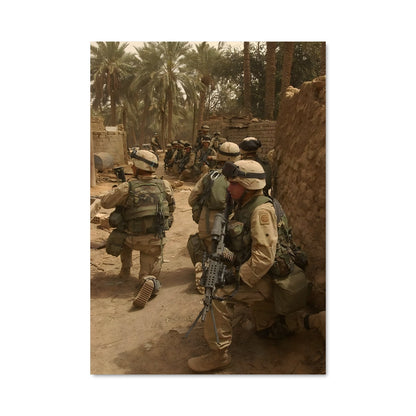 Poster Soldats du Désert