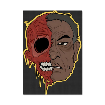 Poster Skully Red