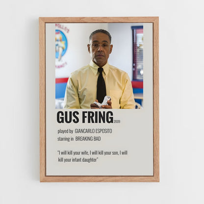 ap-gus fring-3 cadre Bois clair