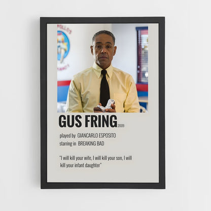 ap-gus fring-3 cadre Noir
