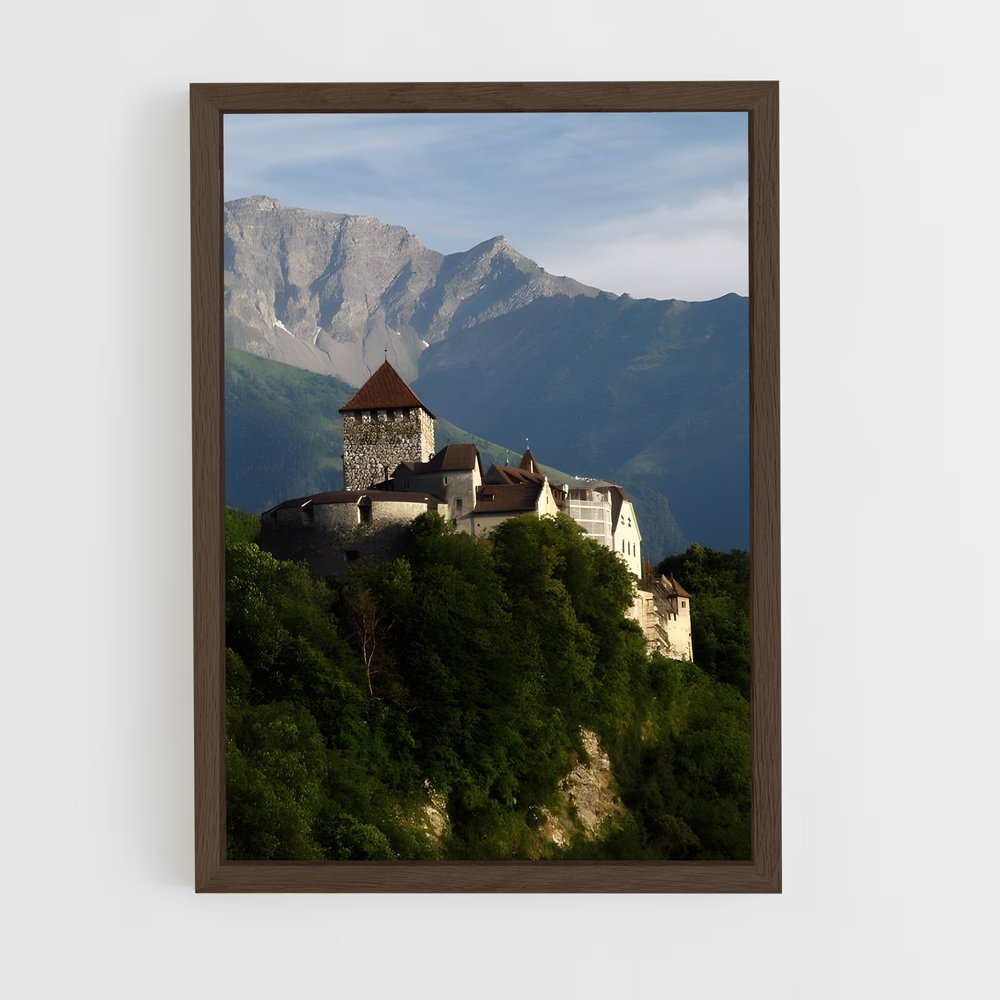ap-gutenberg castle-2 cadre Bois foncé