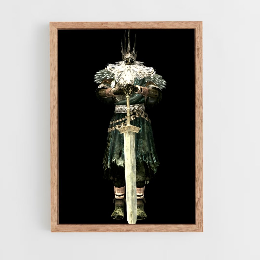 ap-gwyn dark souls-2 cadre Bois clair