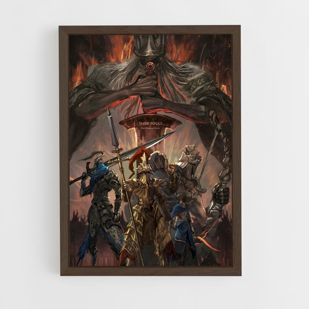 ap-gwyn dark souls-5 cadre Bois foncé