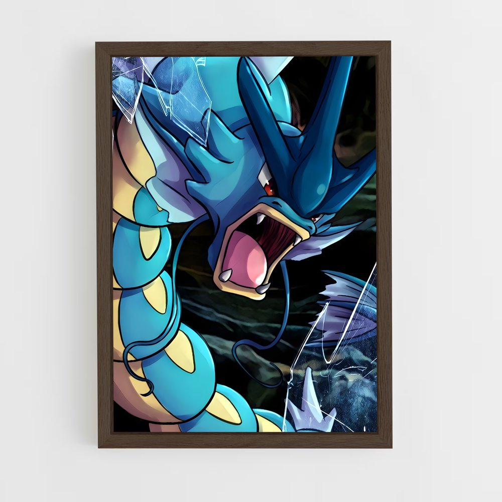 ap-gyarados-1 cadre Bois foncé