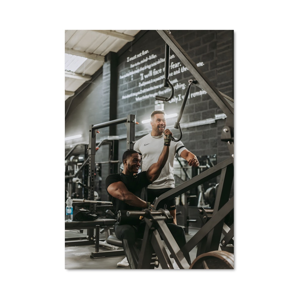 Poster Gym trainer 4995