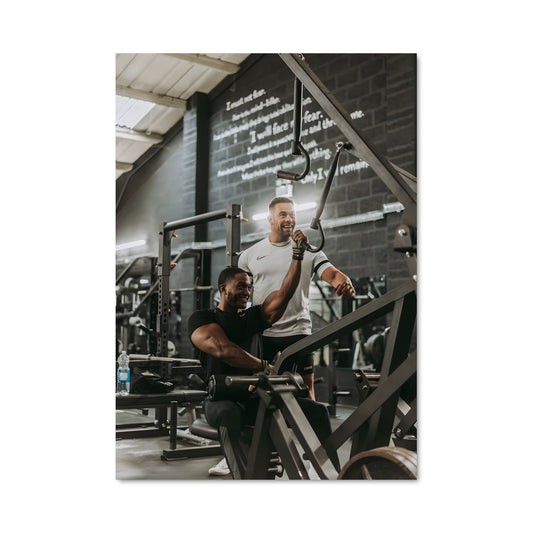 Poster Gym trainer 4995