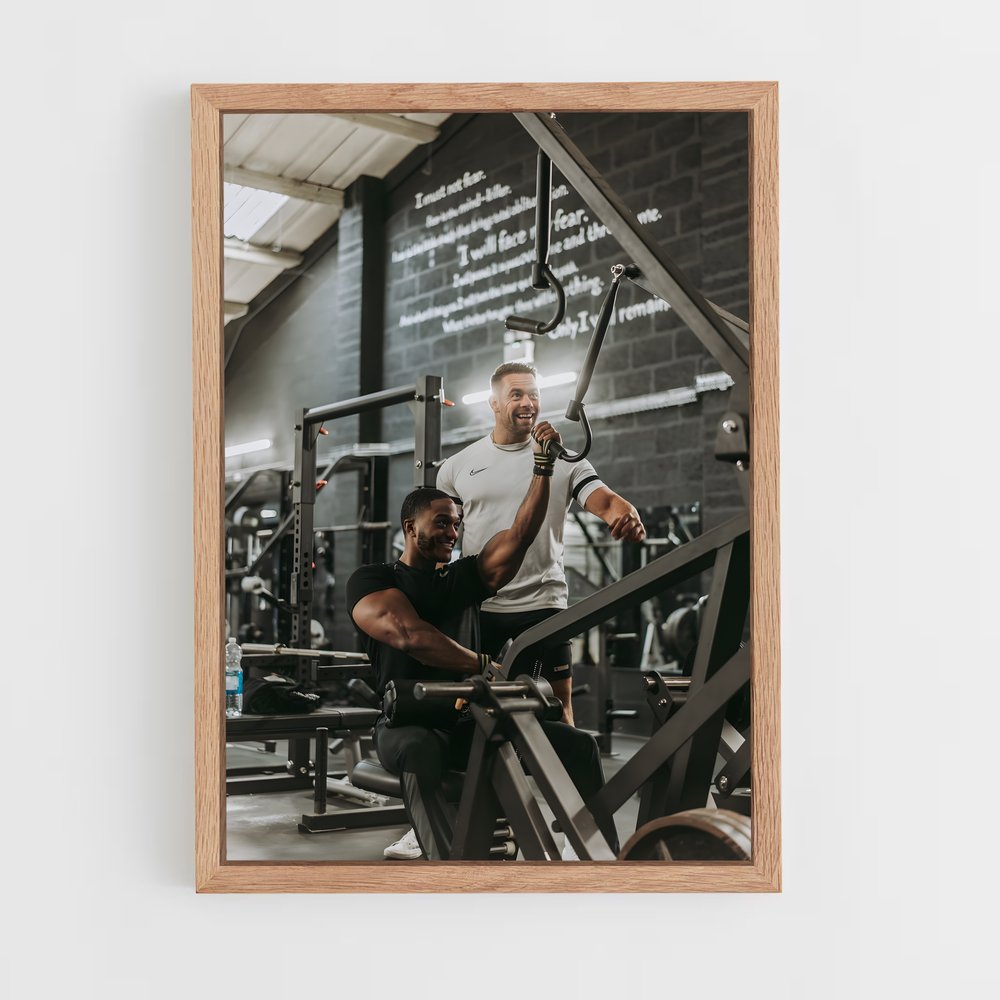 ap-gym trainer-1 cadre Bois clair