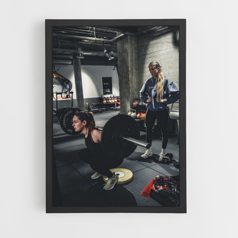 ap-gym trainer-9 cadre Noir