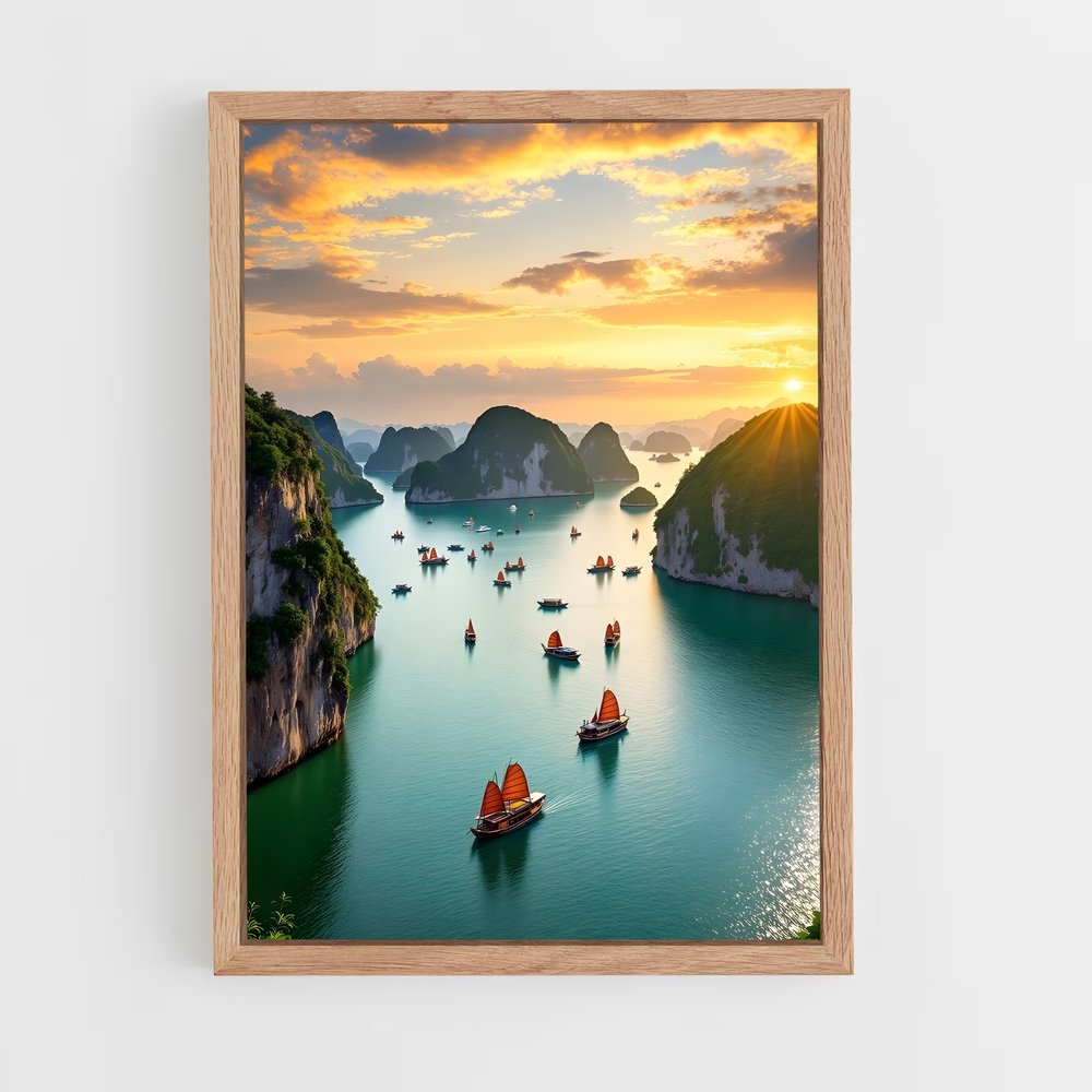 ap-ha long bay-3 cadre Bois clair