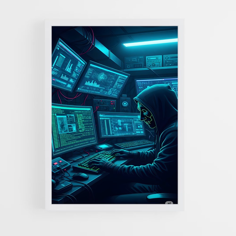 ap-hacker culture-5 cadre Blanc