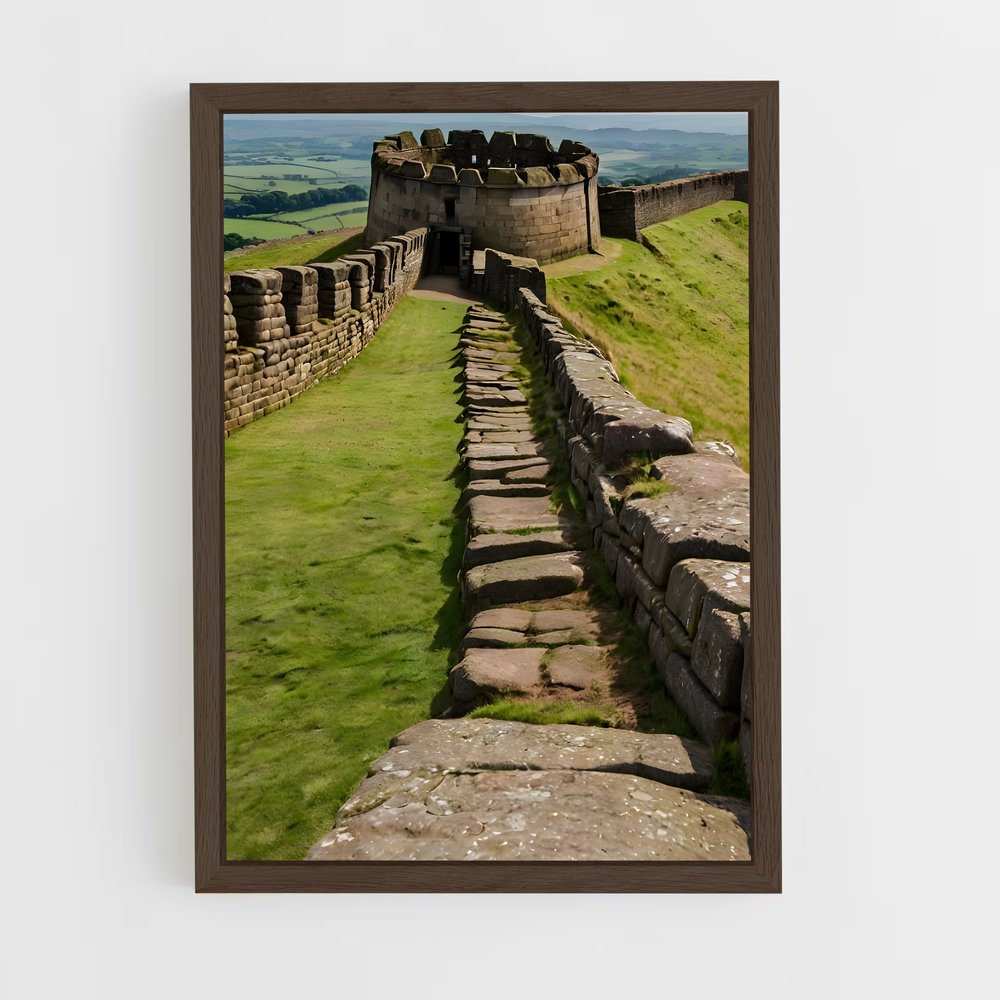 ap-hadrians wall-1 cadre Bois foncé
