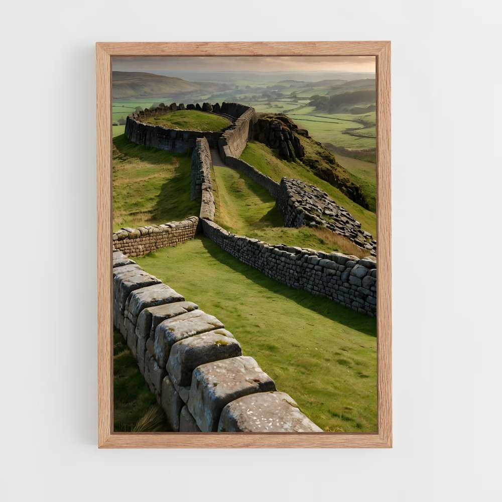 ap-hadrians wall-2 cadre Bois clair