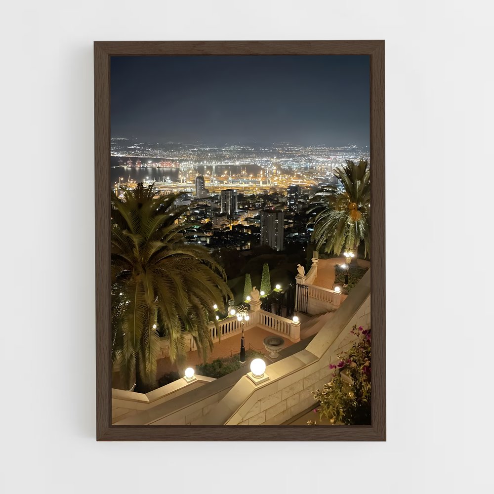 ap-haifa-1 cadre Bois foncé